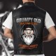 Grumpy Old Bikers Club Member Never Happy Unless Riding Motorcycle Vest