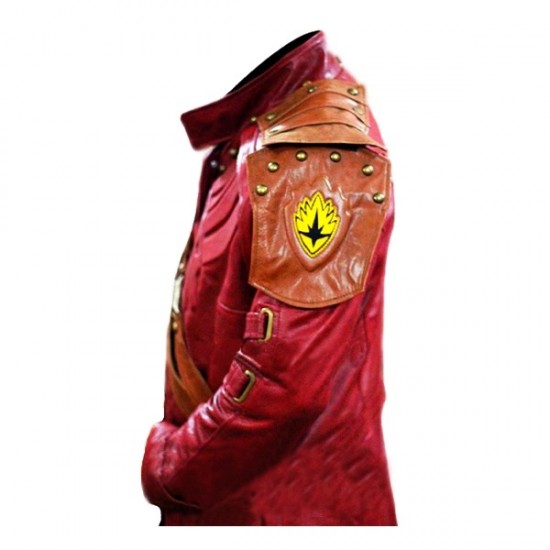 Guardians of the Galaxy Star Lord Peter Quill Trench Leather Coat
