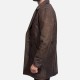 Half Life Brown Leather Coat Half Life Brown Leather Coat