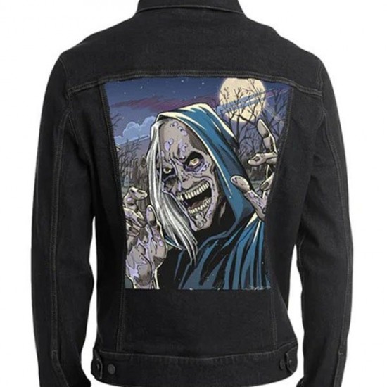 Halloween Black Denim Jacket Halloween Black Denim Jacket