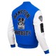 Hampton Pirates Classic Varsity Royal and White Jacket Hampton Pirates Classic Varsity Royal and White Jacket