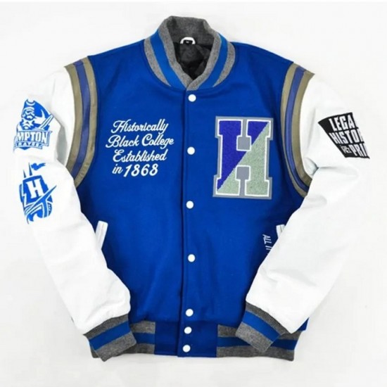 Hampton University Varsity Jacket Hampton University Varsity Jacket