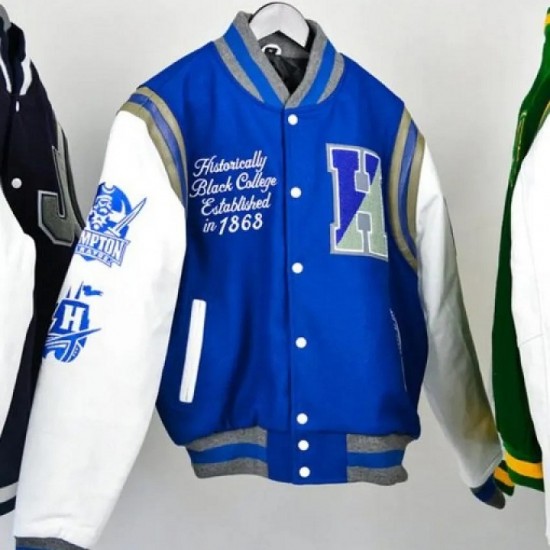 Hampton University Varsity Jacket Hampton University Varsity Jacket