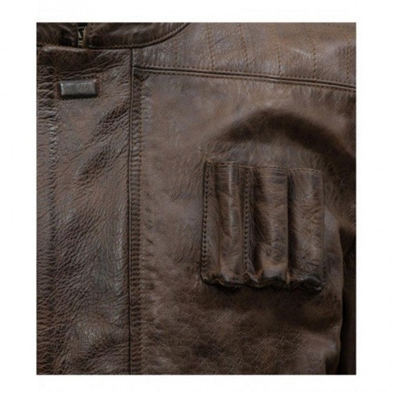 Han Solo Genuine Leather Cosplay Costume Han Solo Genuine Leather Cosplay Costume