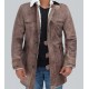 Hardy Shearling Mens Winter Leather Jacket Coat