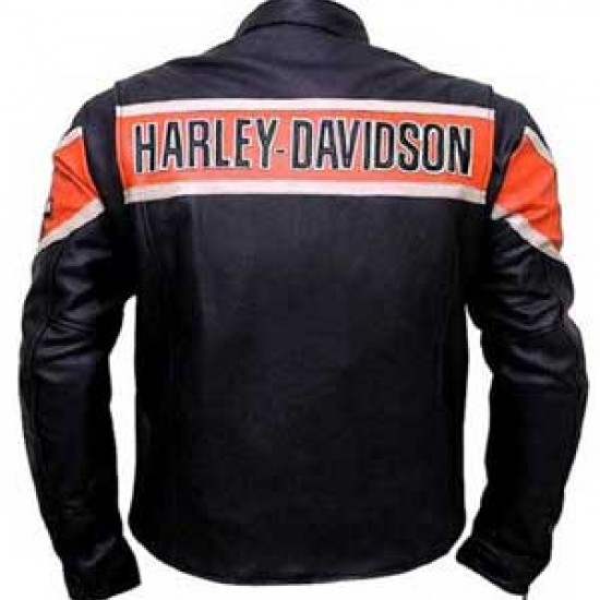 Harley Davidson Genuine Leather Jacket Victoria Lane Style Motorcycle Top