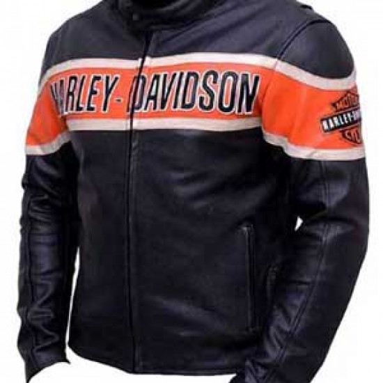 Harley Davidson Genuine Leather Jacket Victoria Lane Style Motorcycle Top Harley Davidson Genuine Leather Jacket Victoria Lane Style Motorcycle Top