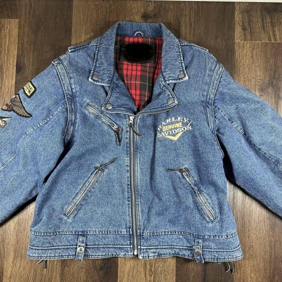 Harley Davidson Men's Blue Jacket Harley Davidson Men's Blue Jacket