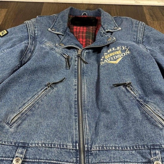 Harley Davidson Men's Blue Jacket Harley Davidson Men's Blue Jacket