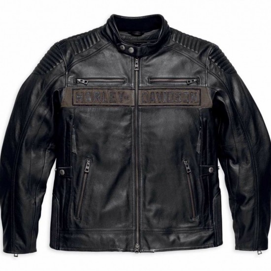 Harley Davidson Men's Asylum Leather Jacket Harley Davidson Men's Asylum Leather Jacket