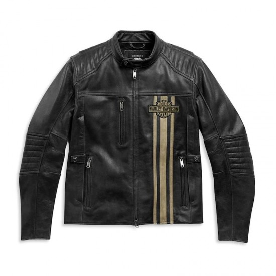Harley Davidson Triple Vent Passing Link II Leather Jacket Harley Davidson Triple Vent Passing Link II Leather Jacket