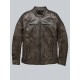 Harley Davidson Waxed Brown Leather Jacket