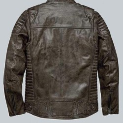 Harley Davidson Waxed Brown Leather Jacket