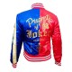 Harley Quinn Satin Bomber Jacket Harley Quinn Satin Bomber Jacket