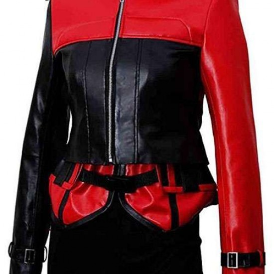 Harley Quinn Injustice 2 Cosplay & Leather Costume