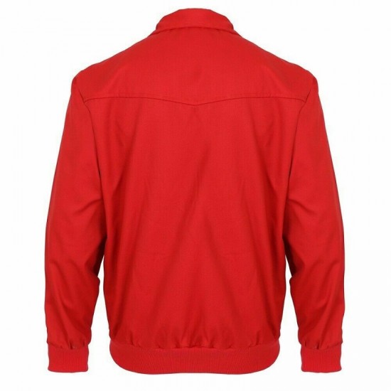 Harrington Jacket Men's Classic Vintage Retro Scooter 1970'S Bomber Trendy Coat Harrington Jacket Men's Classic Vintage Retro Scooter 1970'S Bomber Trendy Coat