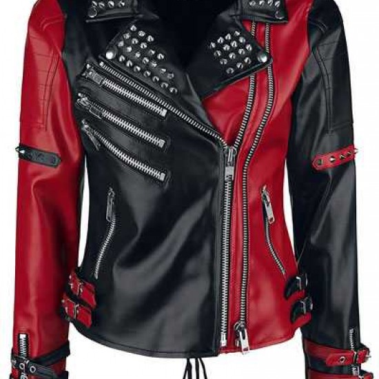 Heartless Asylum Harley Quinn Leather Jacket Heartless Asylum Harley Quinn Leather Jacket