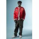 Houston Rockets Red Satin Jacket Houston Rockets Red Satin Jacket