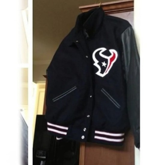 Houston Texas JJ Watt Varsity Jacket