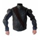 Hugh Jackman Pan Movie Black Cosplay Costume Jacket Vest             