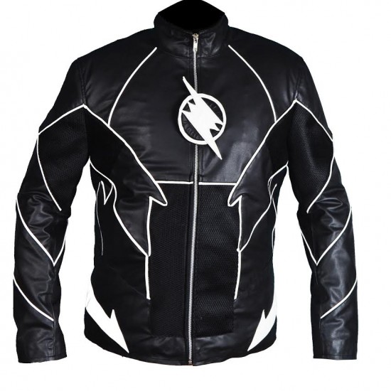 Hunter Zolomon Zoom The Flash Leather Jacket Hunter Zolomon Zoom The Flash Leather Jacket