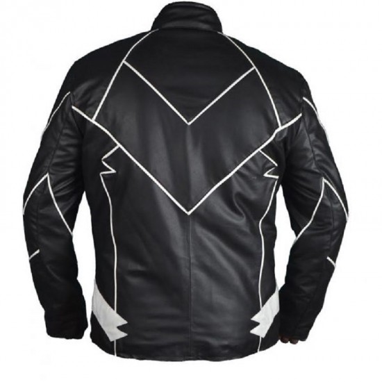 Hunter Zolomon Zoom The Flash Leather Jacket Hunter Zolomon Zoom The Flash Leather Jacket
