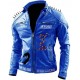 I Am Venomous Last Bite Snake Logo Danger Studded Biker Leather Jacket I Am Venomous Last Bite Snake Logo Danger Studded Biker Leather Jacket