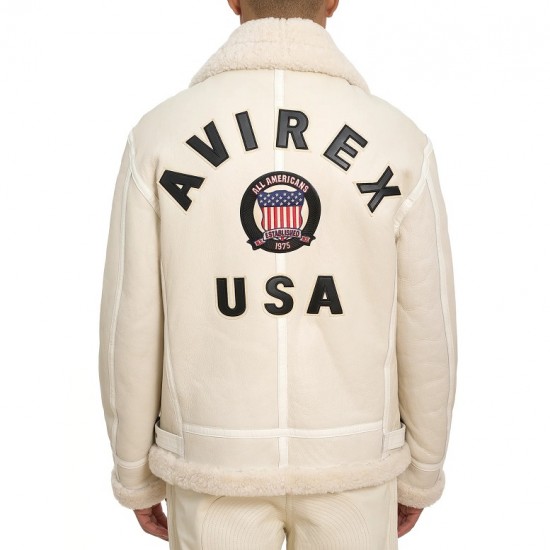 Icon Shearling Leather Biker Jacket Icon Shearling Leather Biker Jacket