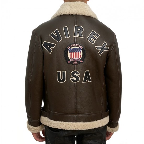 Icon Shearling Leather Biker Jacket Icon Shearling Leather Biker Jacket