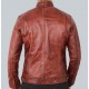 Idaho Mens Brown Leather Moto Jacket Idaho Mens Brown Leather Moto Jacket
