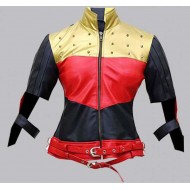 Injustice Gods Among Us Harley Quinn Kiss This Leather Jacket
