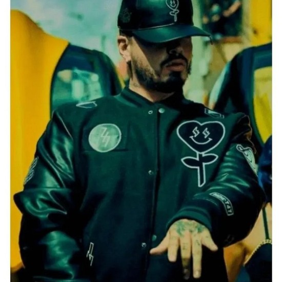 J Balvin MaG Black Jacket