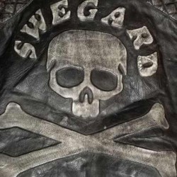 Jacket With Your Name NEW Men’s Biker Reinforced Vintage Distressed Leather Jacket With Skull