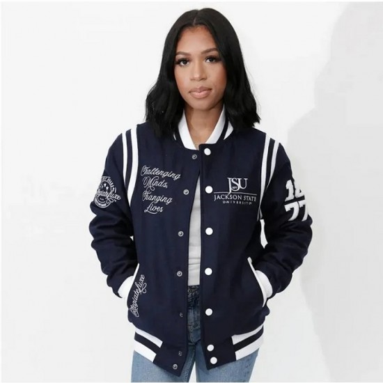 Jackson State A M University Varsity Jacket Jackson State A M University Varsity Jacket
