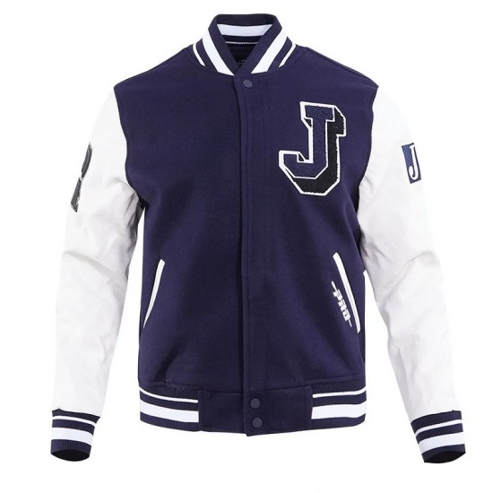 Jackson State University Classic Rib Wool Varsity Jacket Jackson State University Classic Rib Wool Varsity Jacket
