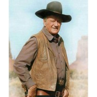 John Wayne Cowboys Leather Vest