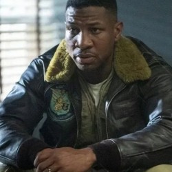 Jonathan Majors Devotion 2022 Leather Jacket