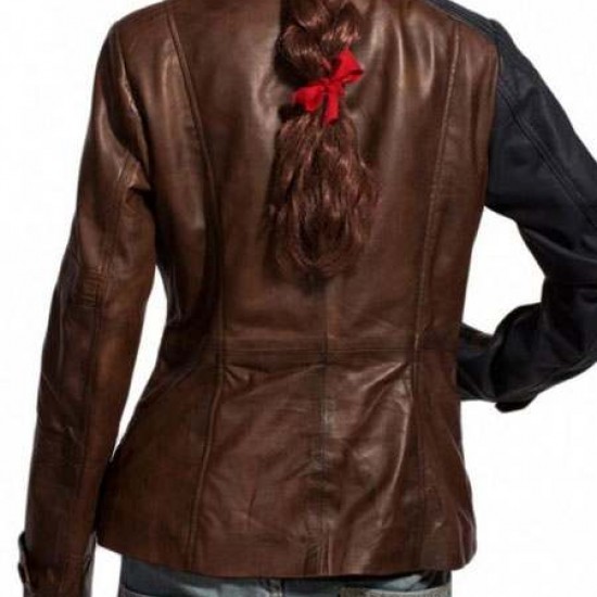 Julie Benz Amanda Rosewater Defiance Leather Jacket