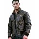 Jumanji 2 Nick Jonas Bomber Leather Jacket Jumanji 2 Nick Jonas Bomber Leather Jacket