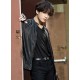 Jungkook Leather Biker Jacket Jungkook Leather Biker Jacket