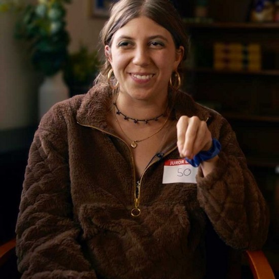 Jury Duty 2023 Edy Modica Shearling Jacket Jury Duty 2023 Edy Modica Shearling Jacket