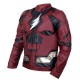 Justice League The Flash Burgundy Leather Costume Jacket Justice League The Flash Burgundy Leather Costume Jacket