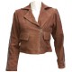 Justice Leauge Gal Gadot Brown Leather Jacket Justice Leauge Gal Gadot Brown Leather Jacket