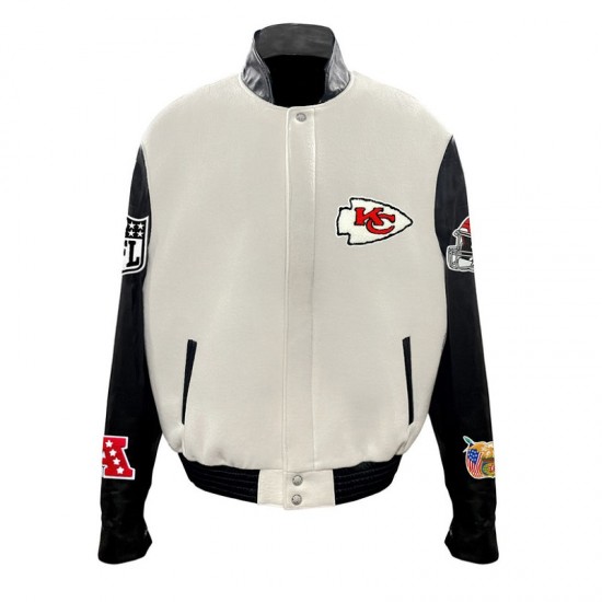 Kansas City Chiefs Biker Varsity Jacket Kansas City Chiefs Biker Varsity Jacket