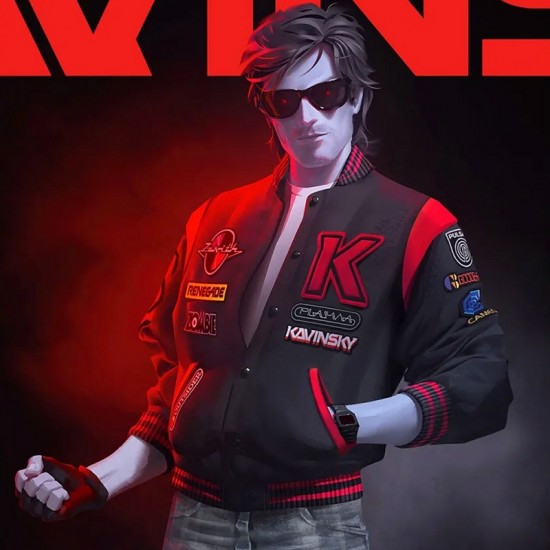 Kavinsky Reborn Varsity Jacket Kavinsky Reborn Varsity Jacket