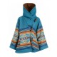 Kelly Reilly Yellowstone Blue Hooded Coat Kelly Reilly Yellowstone Blue Hooded Coat