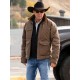 Kevin Costner John Dutton Yellowstone Season 4 Quilted Jacket Kevin Costner John Dutton Yellowstone Season 4 Quilted Jacket