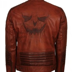 Killing Joke Scarecrow Cosplay Leather Jacket