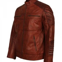 Killing Joke Scarecrow Cosplay Leather Jacket