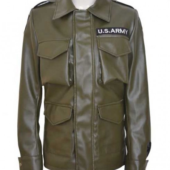 Kim Kardashian Army Green Jacket             
